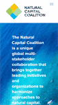 Mobile Screenshot of naturalcapitalcoalition.org